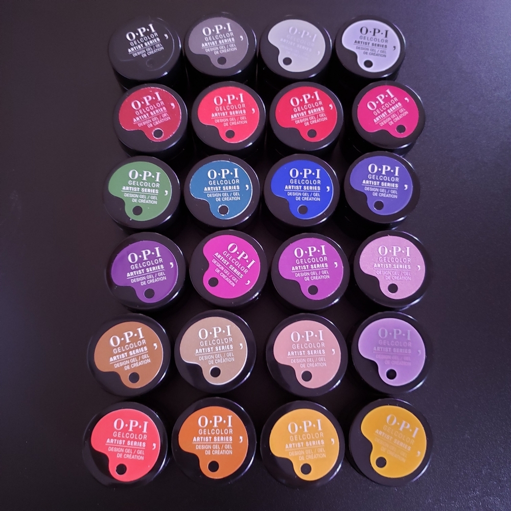 OPI Artist Series Design Gel Full Collection 💅💅